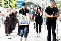 “葬花”告别仪式简单 “黛玉”陈晓旭朴素离去(图)